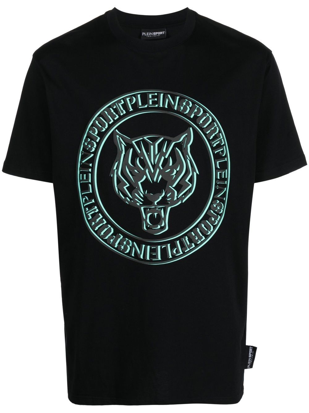 Plein Sport logo-print T-shirt - Black von Plein Sport