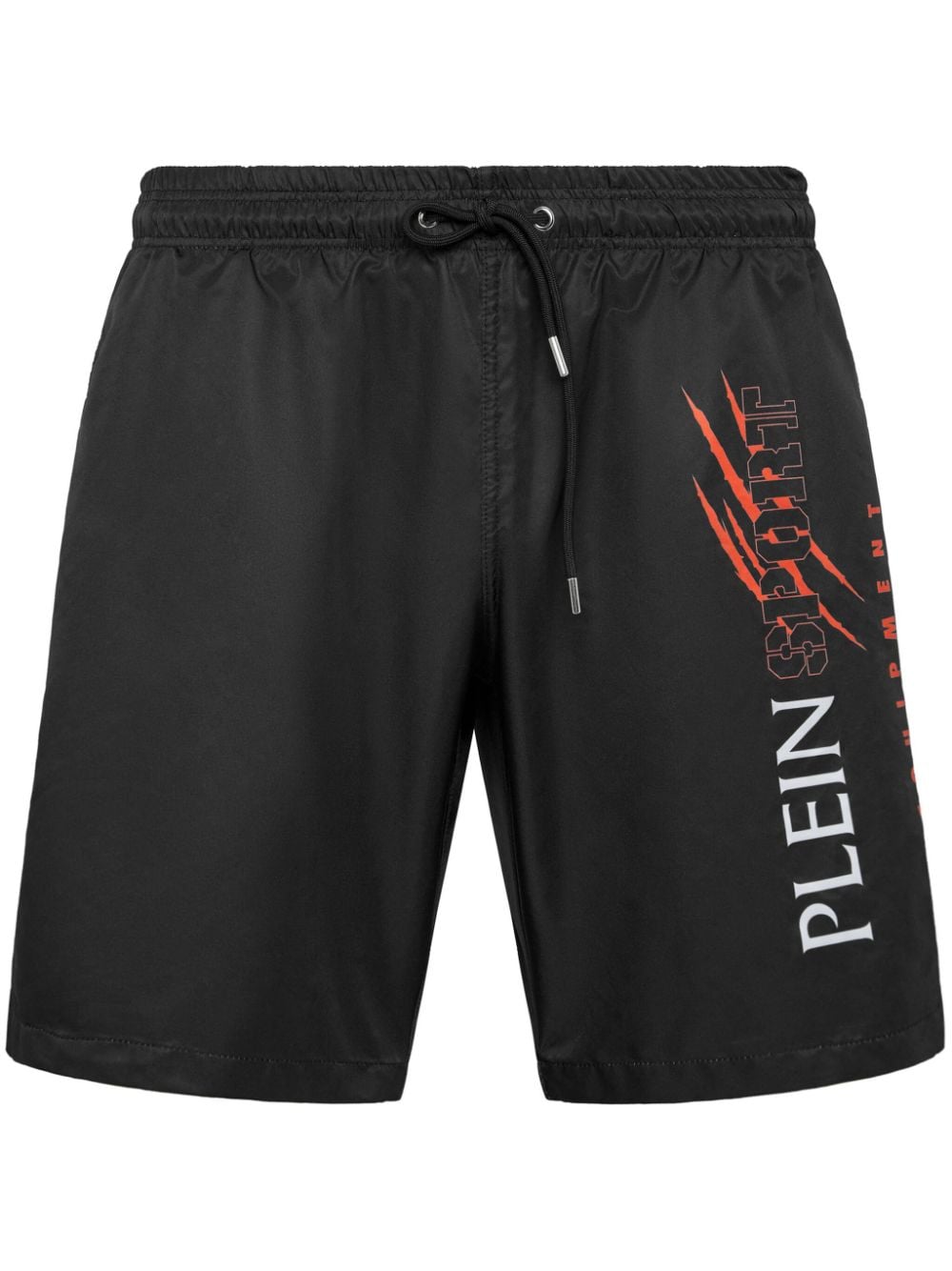 Plein Sport logo-print swim shorts - Black von Plein Sport