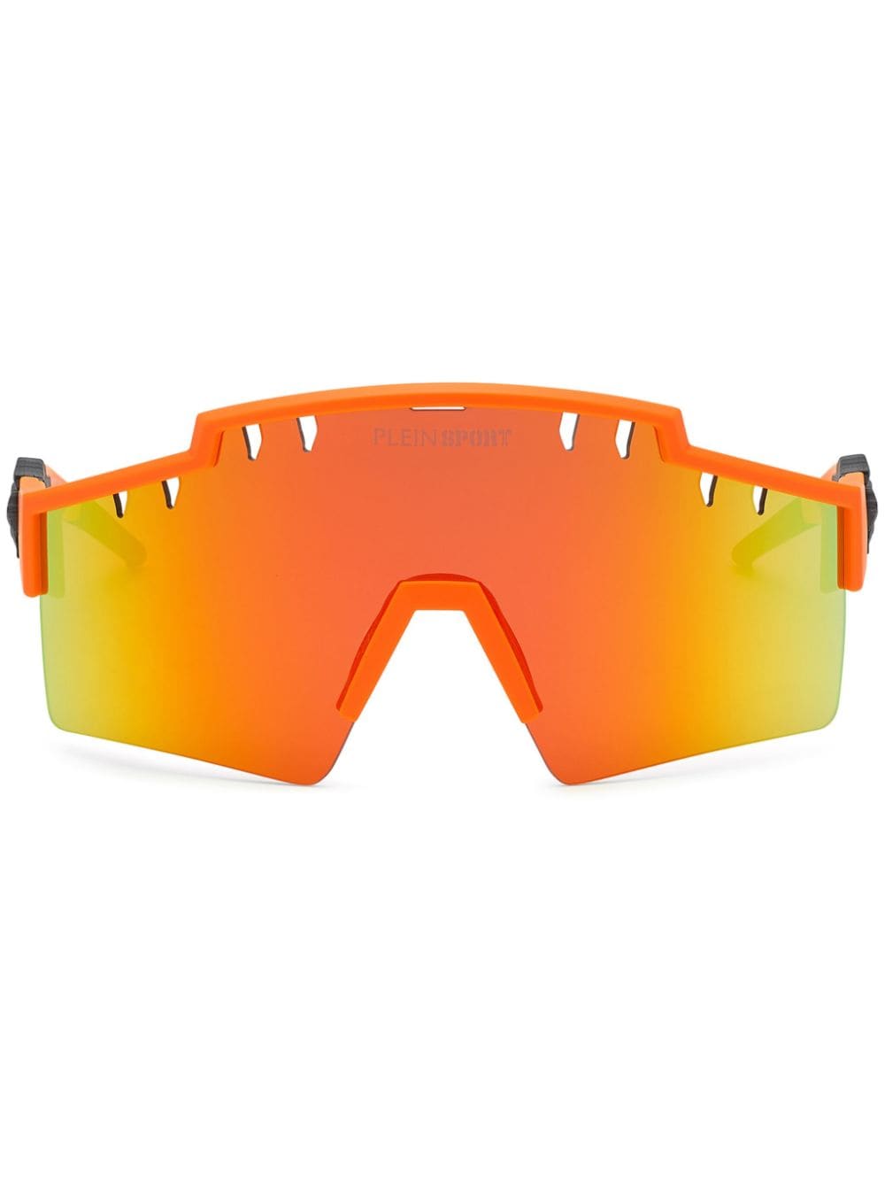 Plein Sport shield-frame tinted sunglasses - Orange von Plein Sport