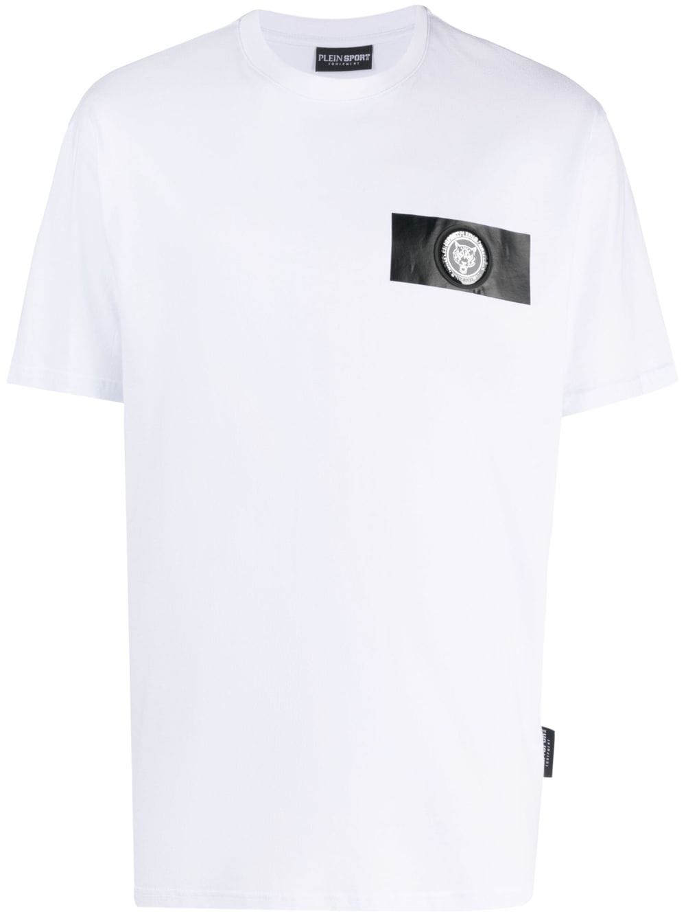 Plein Sport short-sleeve cotton T-shirt - White von Plein Sport