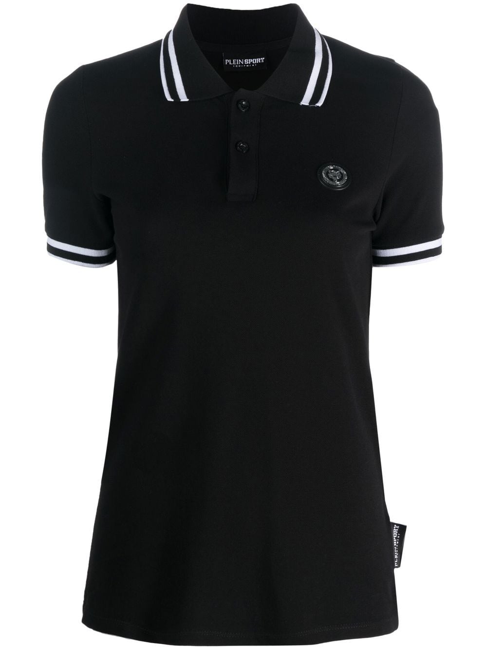 Plein Sport short-sleeve polo shirt - Black von Plein Sport