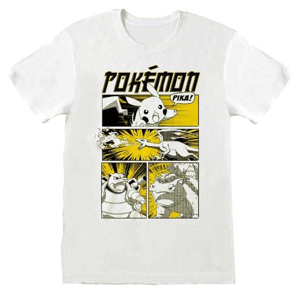 Anime Style Cover Tshirt Damen Weiss M von Pokémon