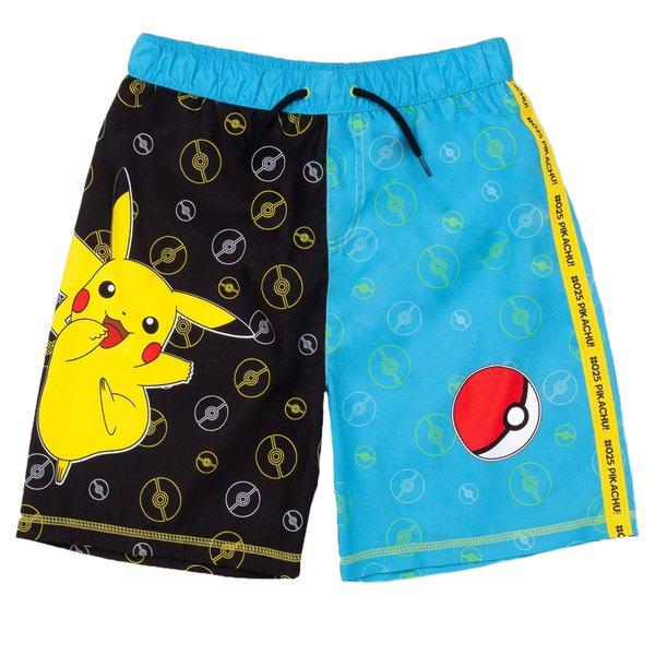 Badeshorts Jungen Schwarz 110 von Pokémon