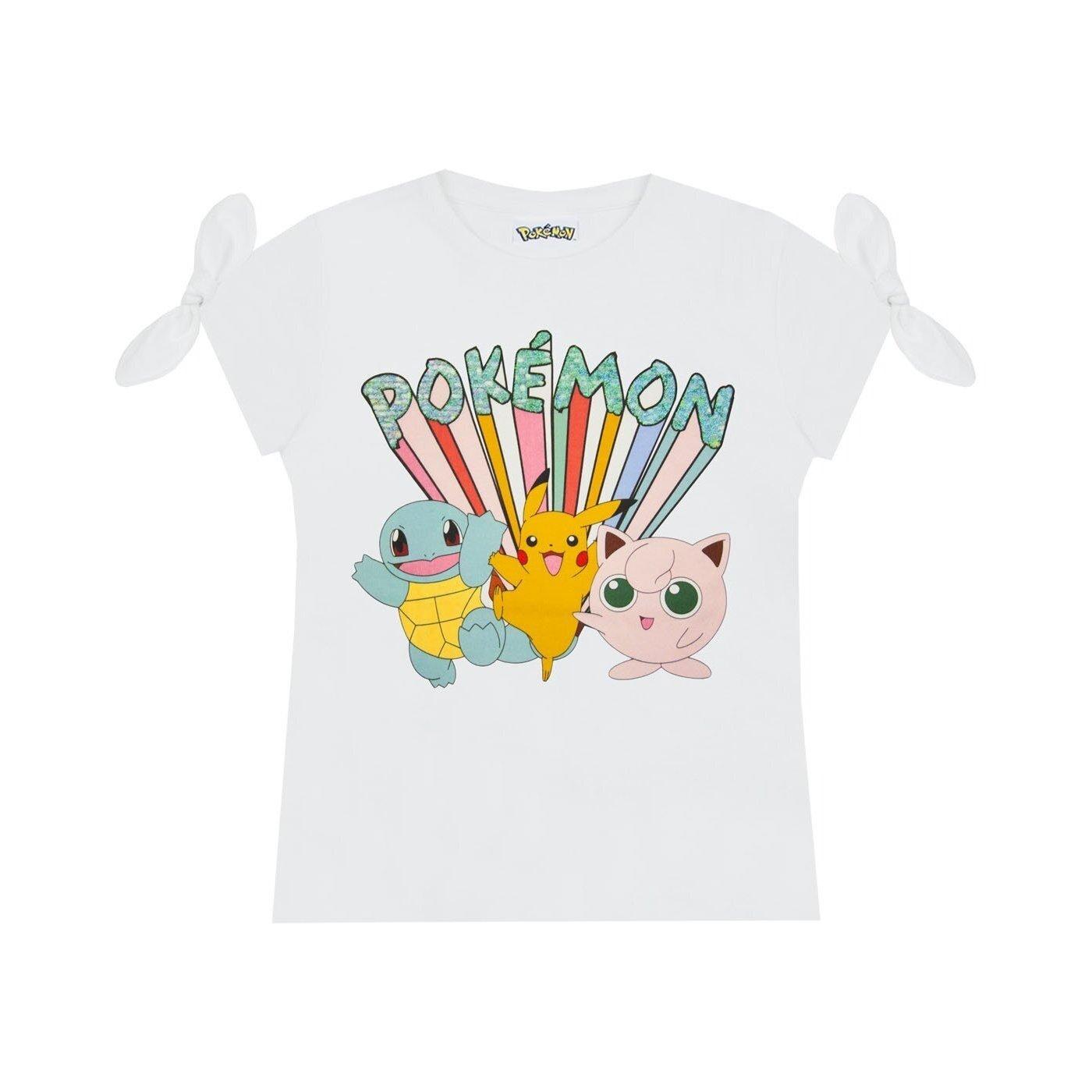 T-shirt Mädchen Weiss Bedruckt 164 von Pokémon