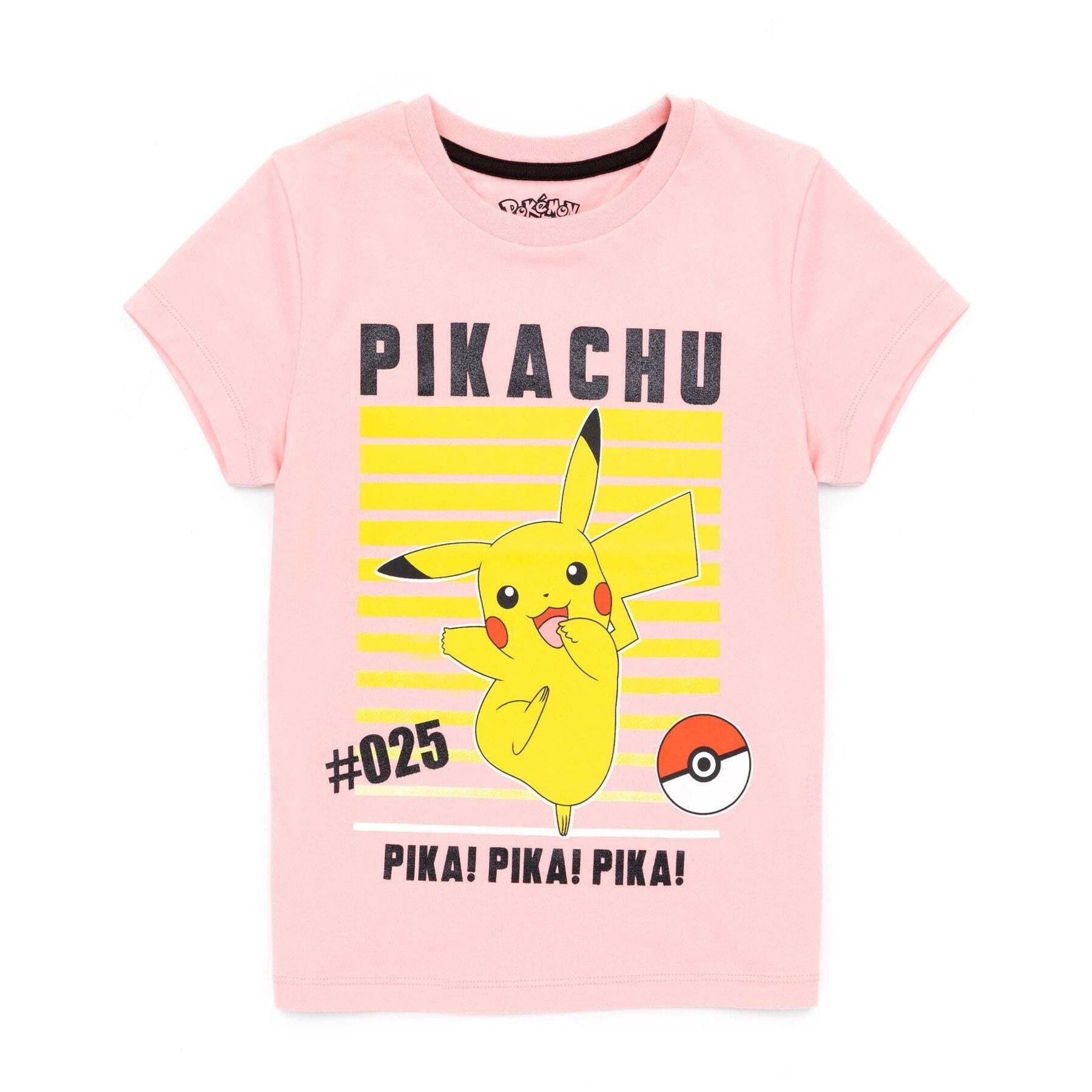 T-shirt Mädchen Pink 116 von Pokémon