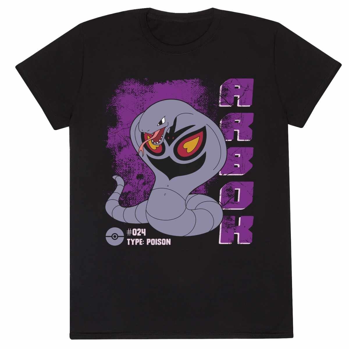 Tshirt Herren Schwarz L von Pokémon