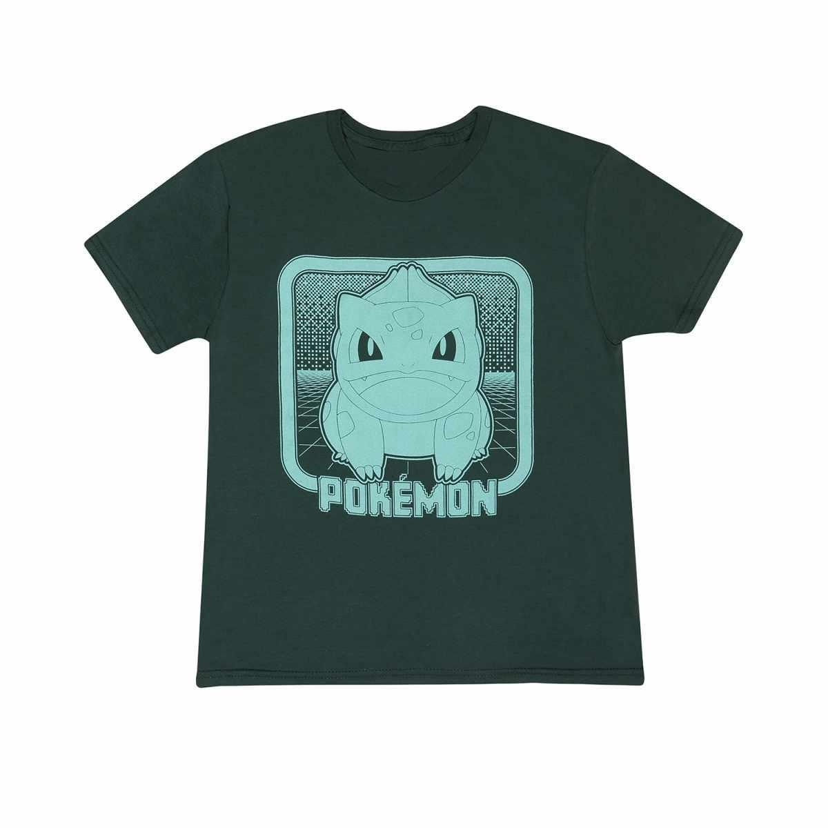 Tshirt Jungen Dunkelgrün 116 von Pokémon