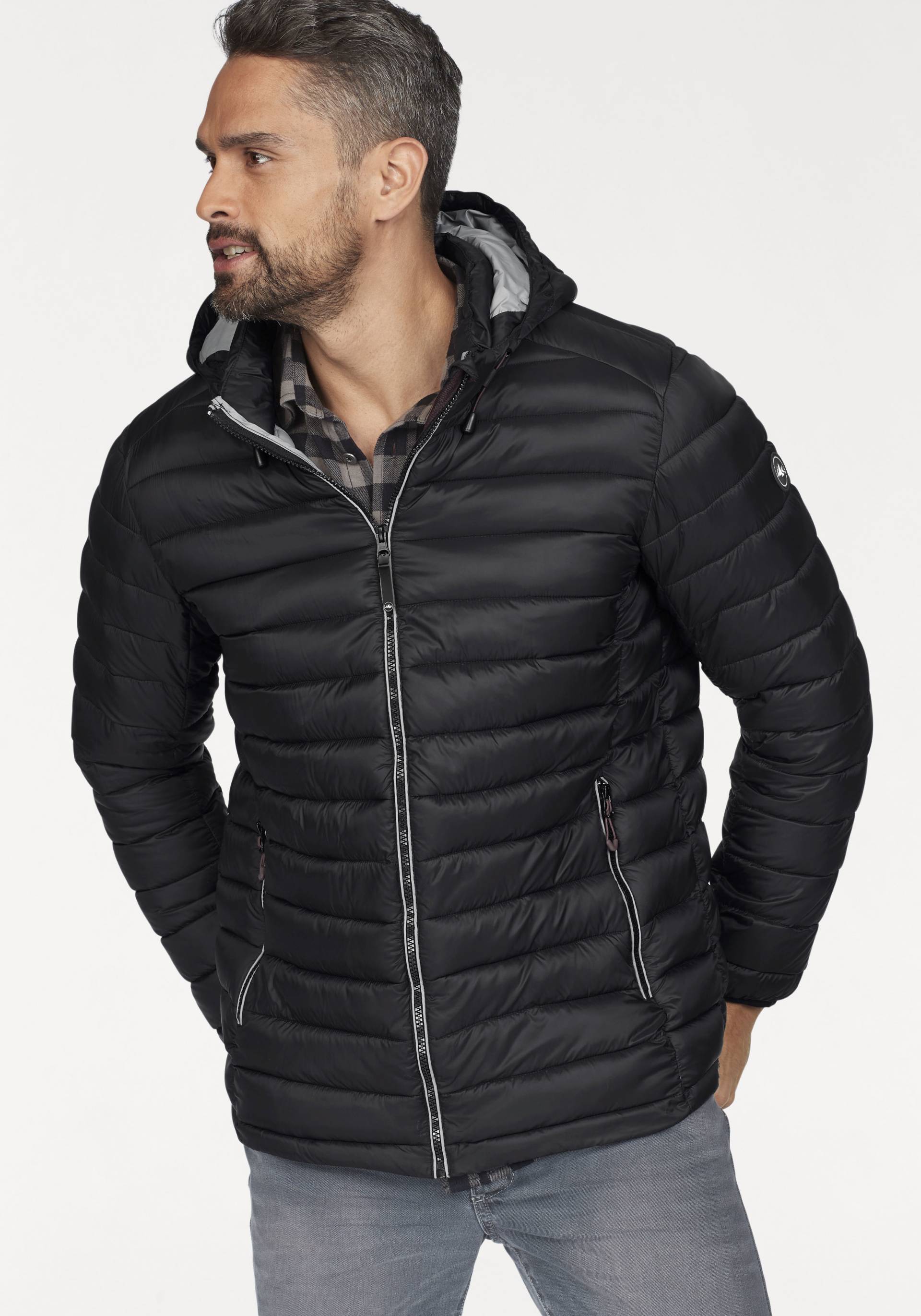 Polarino Steppjacke, mit Kapuze, Atmungsaktiv, winddicht, wasserabweisend Polarino Steppjacke, mit Kapuze, Atmungsaktiv, winddicht, wasserabweisend von Polarino