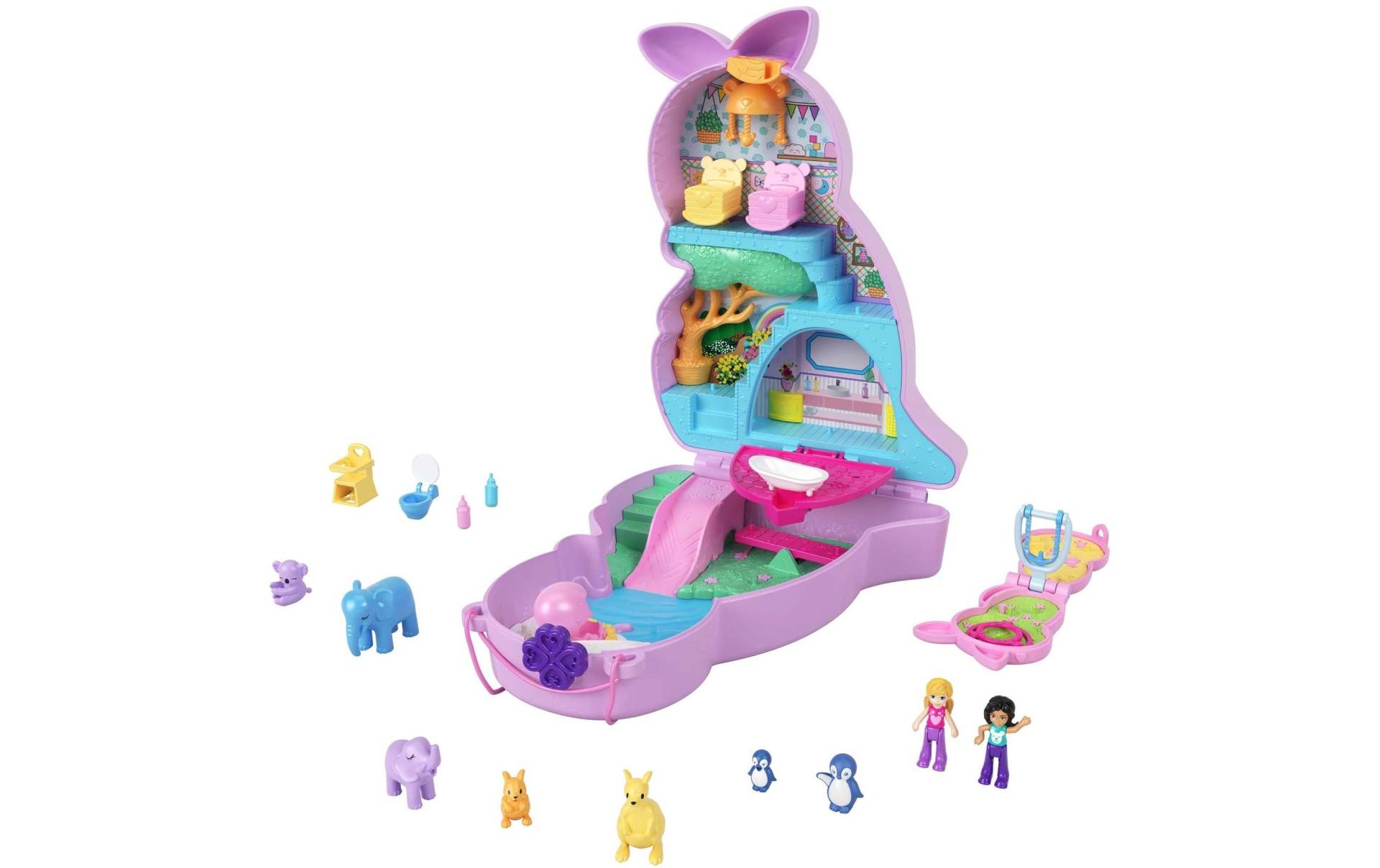 Polly Pocket Spielfigur »Mama & Joey Kangaroo Schatulle« von Polly Pocket