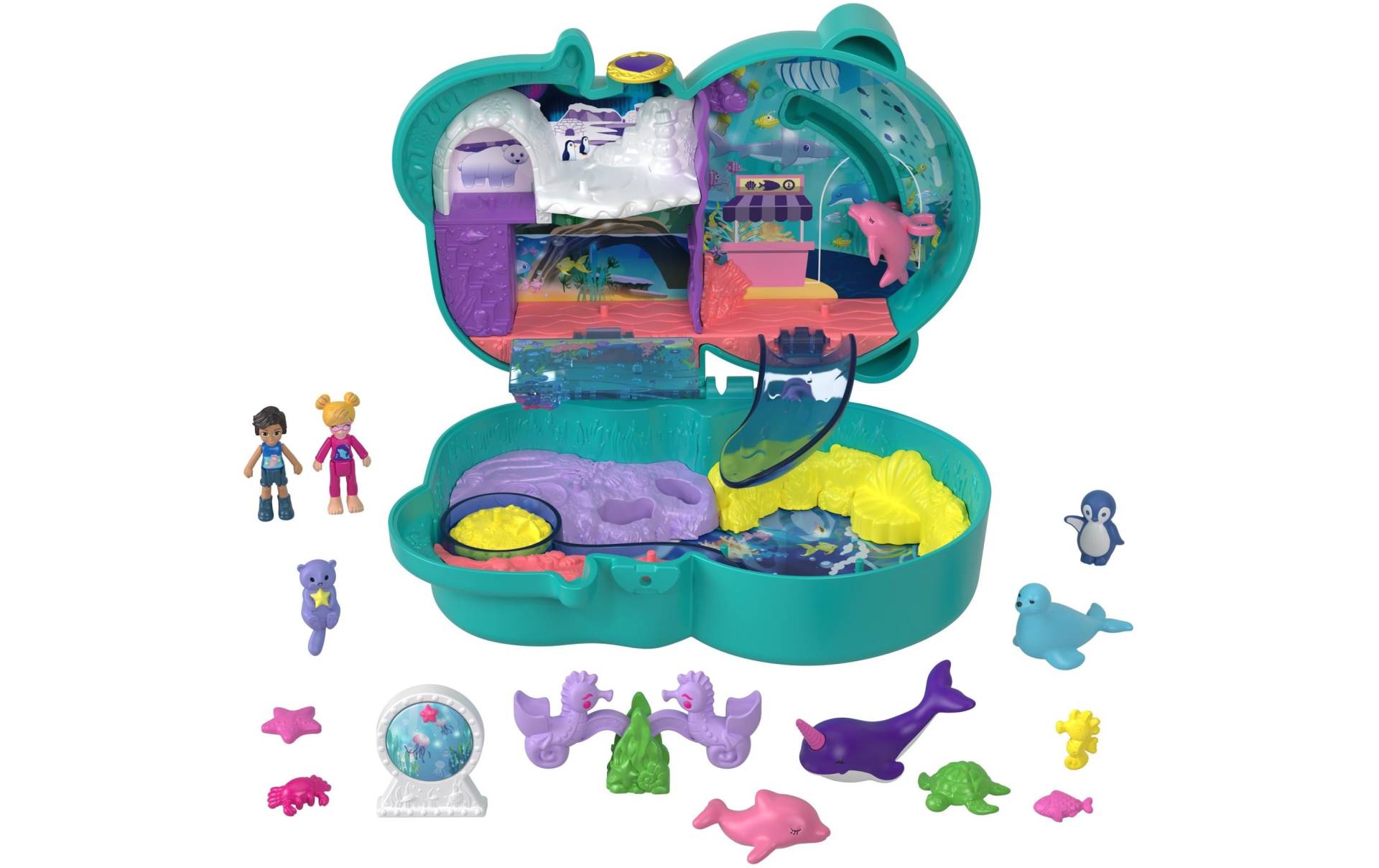 Polly Pocket Spielfigur »Otter-Aquarium Schatulle« von Polly Pocket