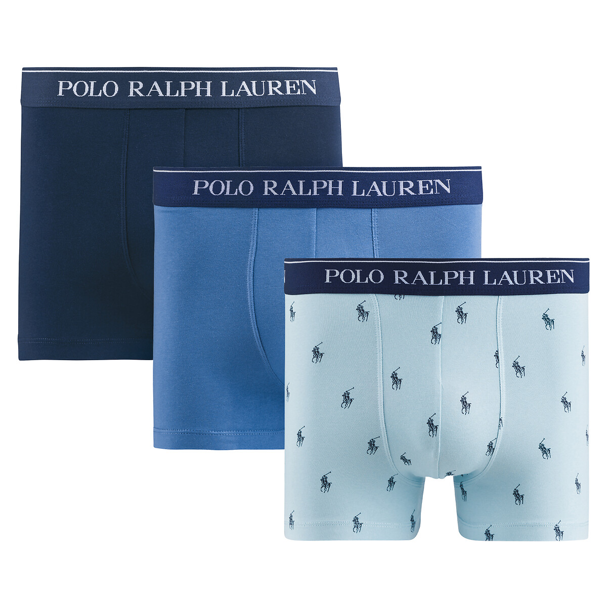 3er-Pack Boxerpants, unifarben von Polo Ralph Lauren