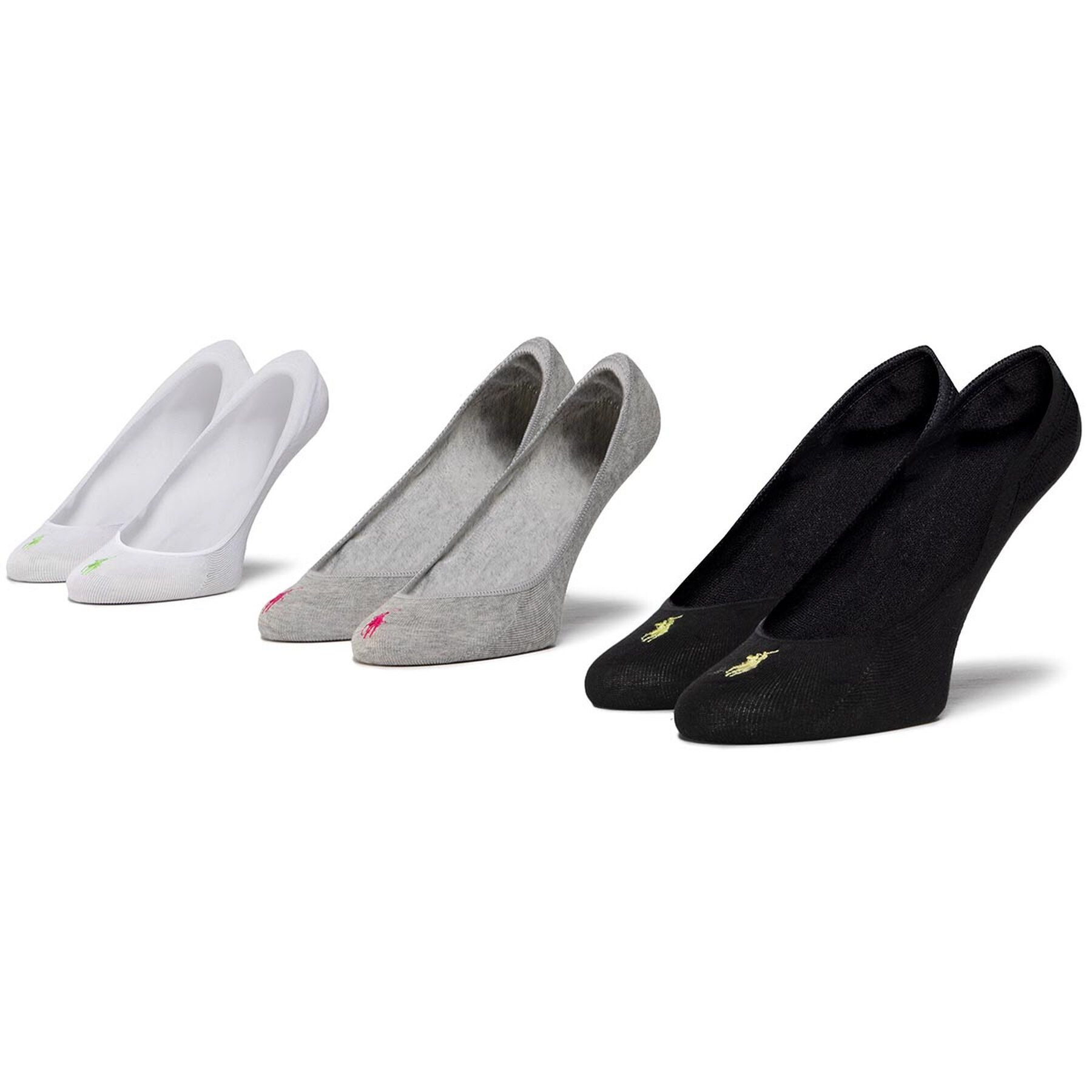3er-Set Unisex-Sneakersocken Polo Ralph Lauren 455711304001 r. OS Weiß 3er-Set Unisex-Sneakersocken Polo Ralph Lauren 455711304001 r. OS Weiß von Polo Ralph Lauren