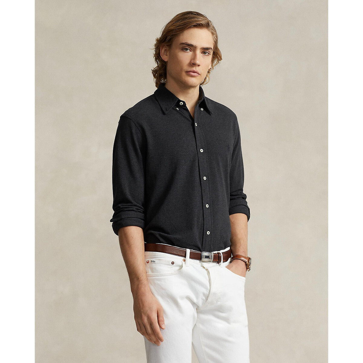 Hemd, Regular-Fit, Baumwoll-Pikee von Polo Ralph Lauren