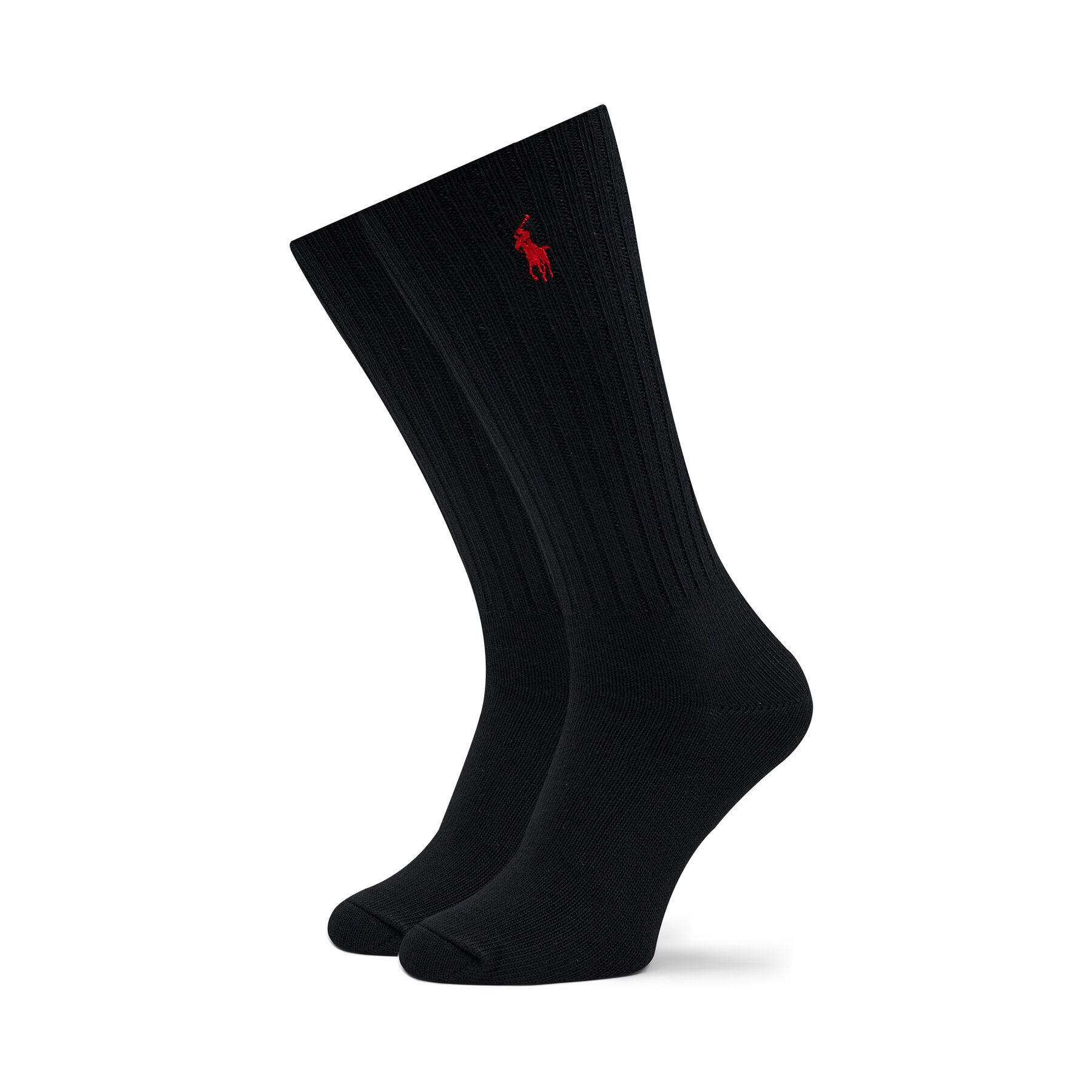 Hohe Herrensocken Polo Ralph Lauren 449876014001 Black Red Pp von Polo Ralph Lauren