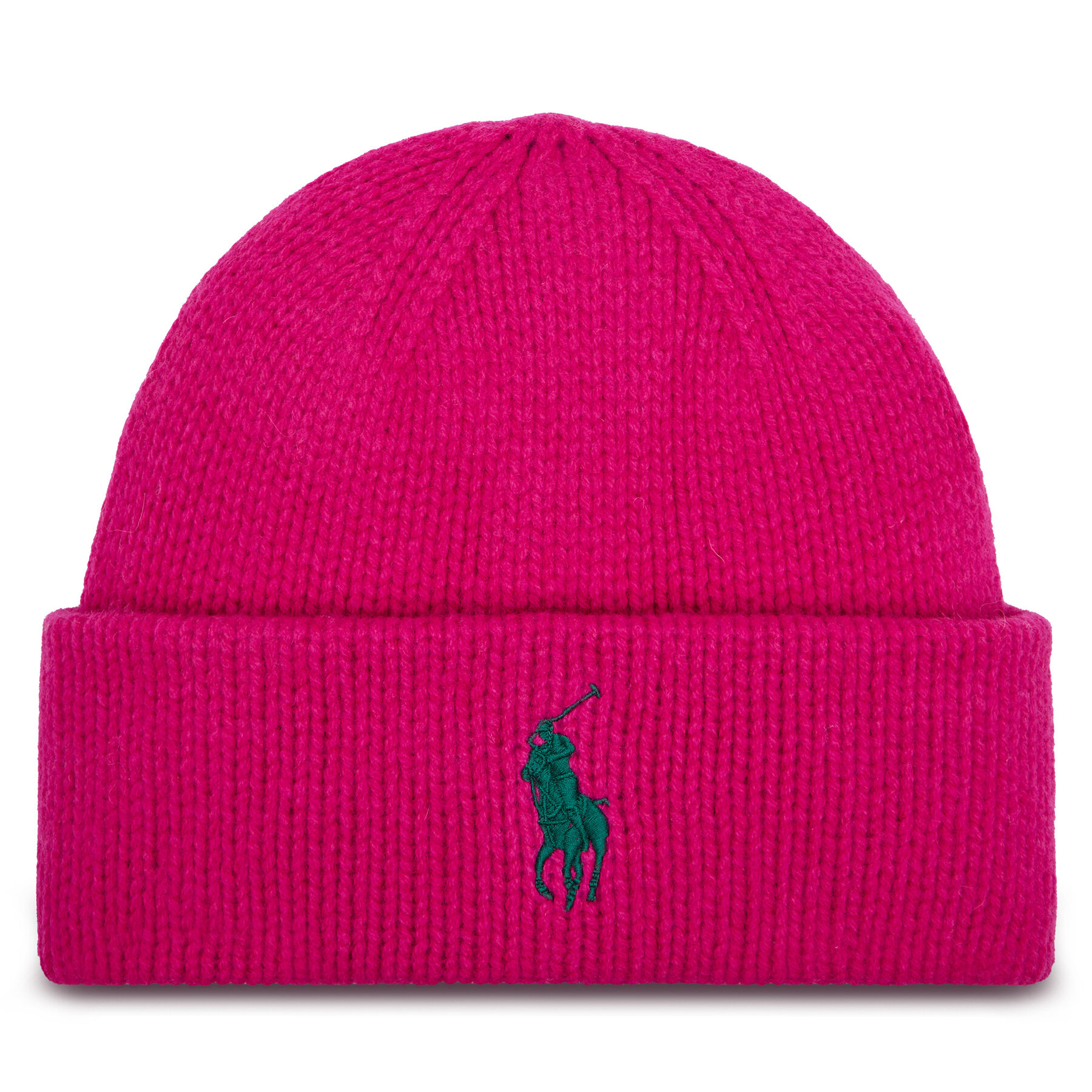 Mütze Polo Ralph Lauren 455931421003 Dark Pink 651 von Polo Ralph Lauren