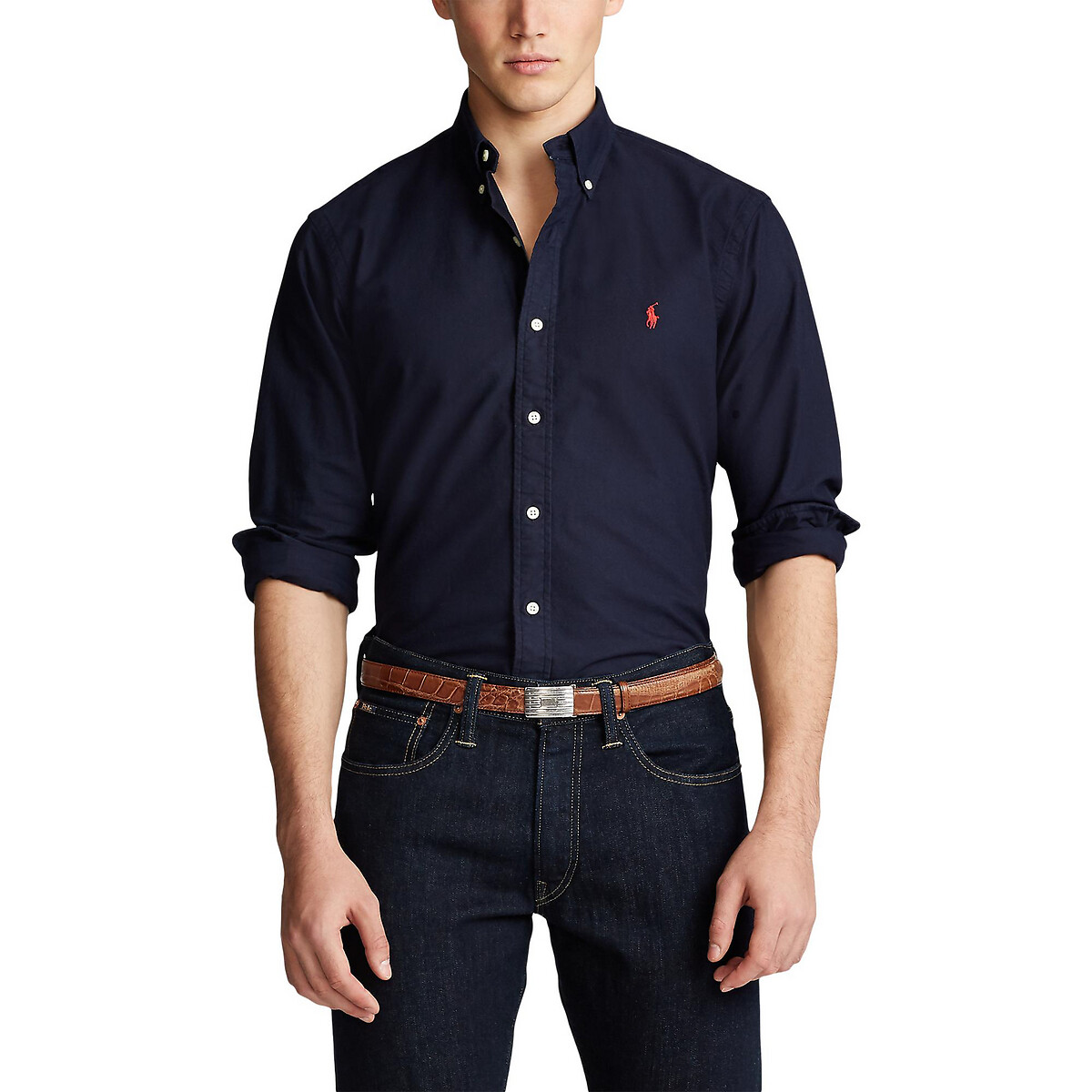 Oxford-Hemd, gerade Schnittform, Custom fit von Polo Ralph Lauren