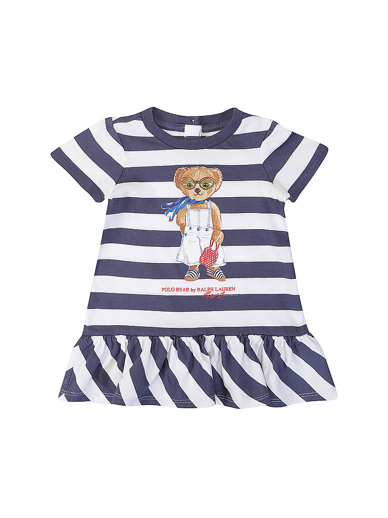 POLO RALPH LAUREN Baby Mädchen Set 2-tlg Kleid und Höschen dunkelblau | 74 von Polo Ralph Lauren