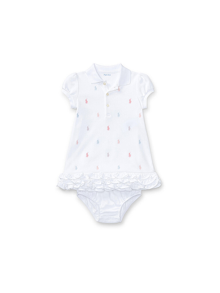 POLO RALPH LAUREN Baby Set 2-teilig Kleid mit Höschen weiss | 74 von Polo Ralph Lauren