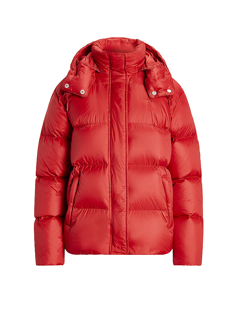 POLO RALPH LAUREN Daunenjacke rot | L von Polo Ralph Lauren