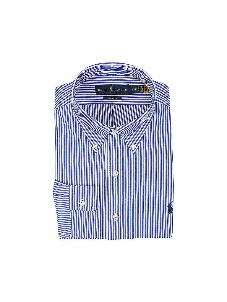 POLO RALPH LAUREN Hemd Custom Fit blau | XXL von Polo Ralph Lauren