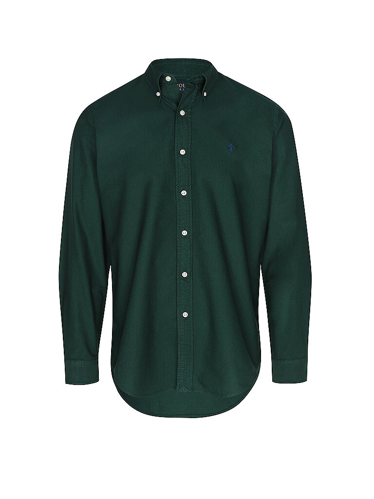 POLO RALPH LAUREN Hemd Custom Fit dunkelgrün | XXL von Polo Ralph Lauren