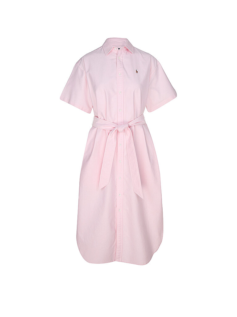 POLO RALPH LAUREN Hemdblusenkleid rosa | L von Polo Ralph Lauren