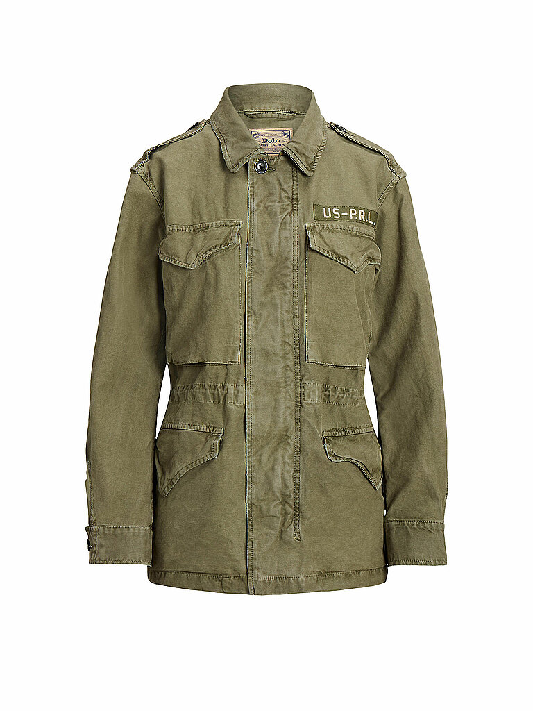 POLO RALPH LAUREN Jacke olive | L von Polo Ralph Lauren