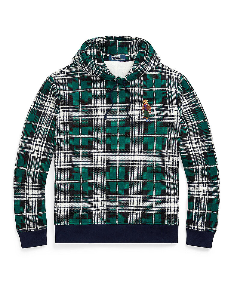 POLO RALPH LAUREN Kapuzensweater - Hoodie  grün | XXL von Polo Ralph Lauren