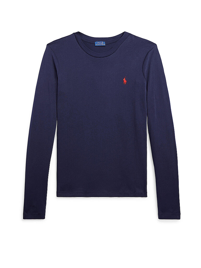 POLO RALPH LAUREN Langarmshirt dunkelblau | M von Polo Ralph Lauren