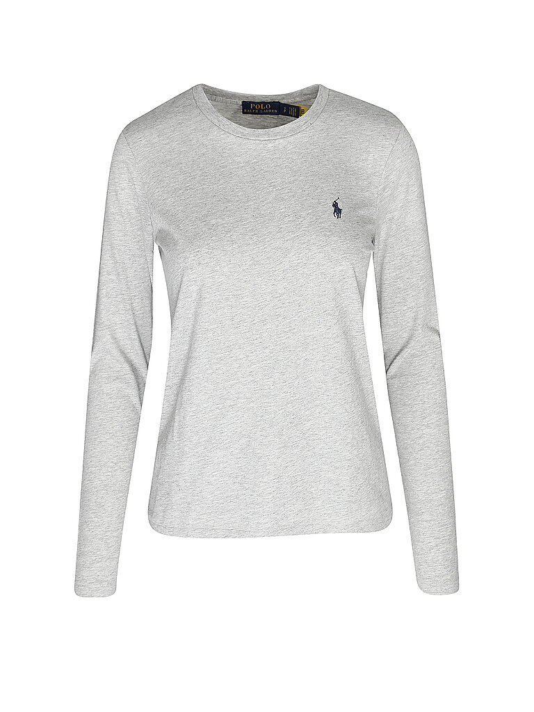 POLO RALPH LAUREN Langarmshirt grau | S von Polo Ralph Lauren