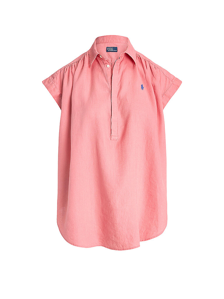 POLO RALPH LAUREN Leinenbluse pink | S von Polo Ralph Lauren