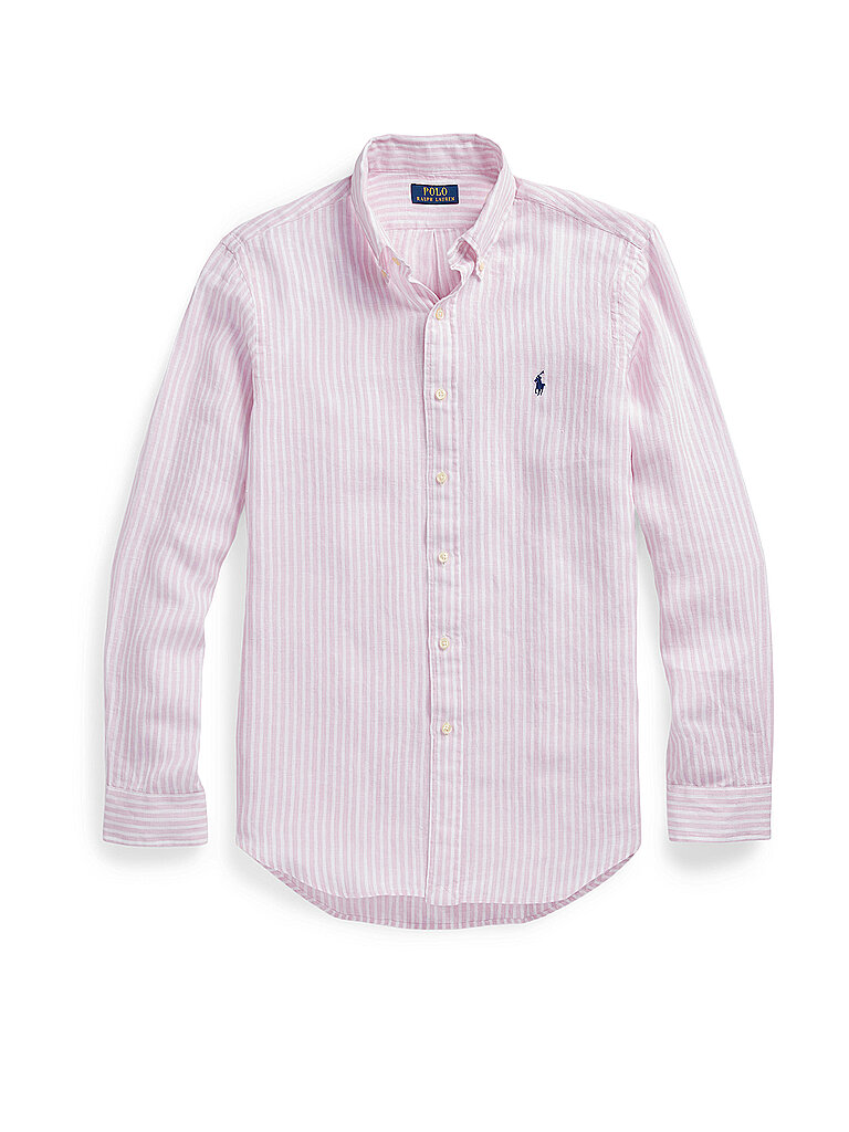 POLO RALPH LAUREN Leinenhemd  rosa | XL von Polo Ralph Lauren