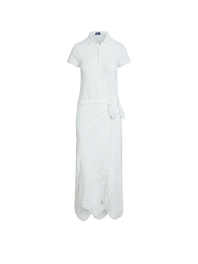 POLO RALPH LAUREN Midikleid  weiss | XL von Polo Ralph Lauren