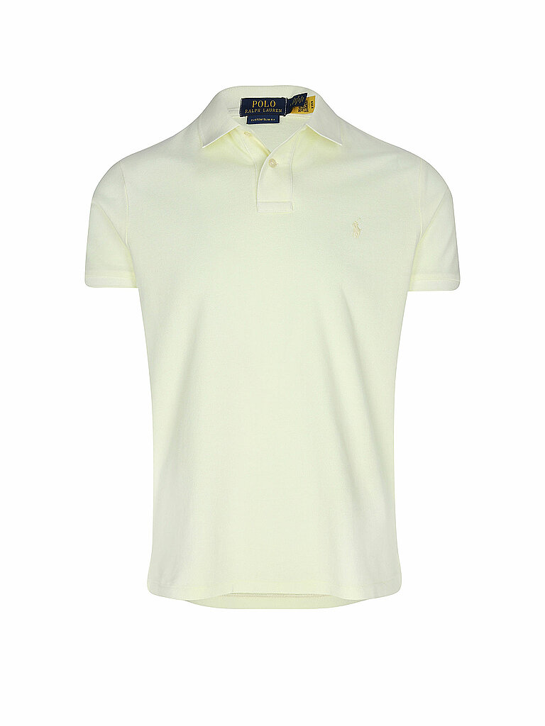 POLO RALPH LAUREN Poloshirt Custom Fit gelb | XL von Polo Ralph Lauren