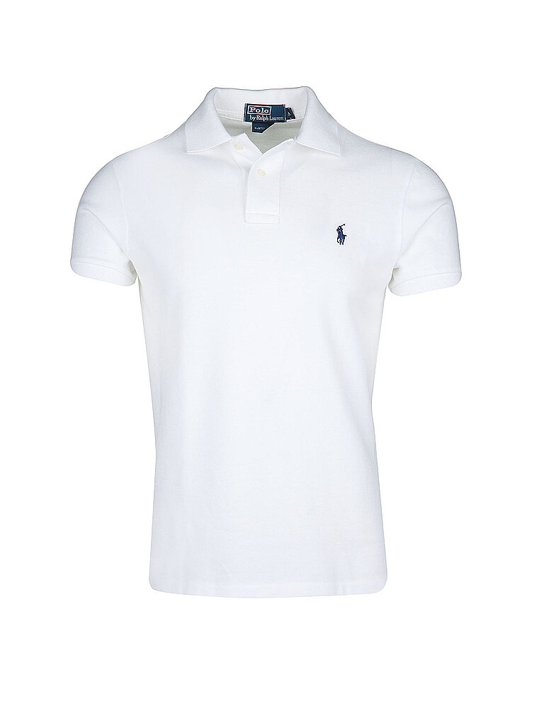 POLO RALPH LAUREN Poloshirt Custom-Fit weiss | XL von Polo Ralph Lauren