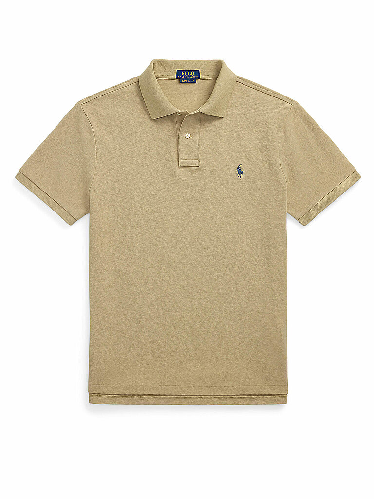 POLO RALPH LAUREN Poloshirt Custom Slim Fit beige | XXL von Polo Ralph Lauren