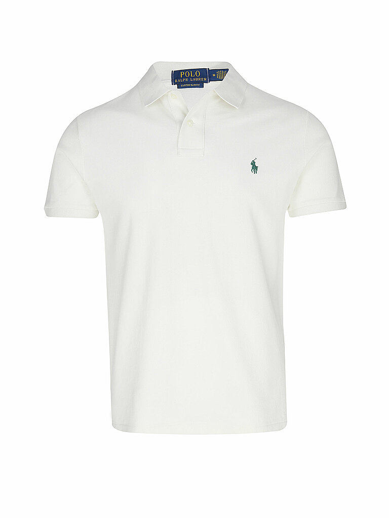 POLO RALPH LAUREN Poloshirt Custom Slim Fit creme | L von Polo Ralph Lauren