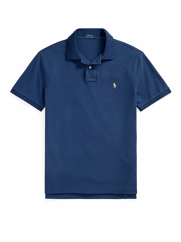 POLO RALPH LAUREN Poloshirt Custom Slim Fit dunkelblau | XL von Polo Ralph Lauren
