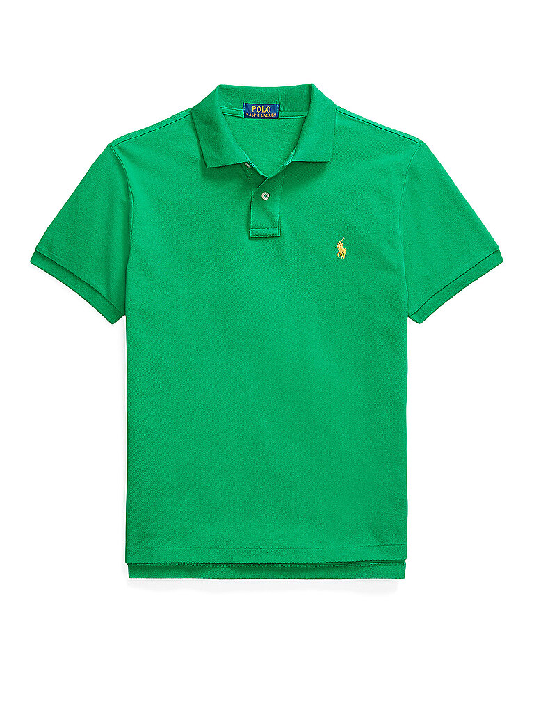 POLO RALPH LAUREN Poloshirt Custom Slim Fit grün | S von Polo Ralph Lauren