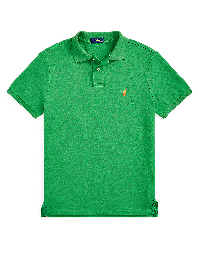 POLO RALPH LAUREN Poloshirt Custom Slim Fit grün | XL von Polo Ralph Lauren