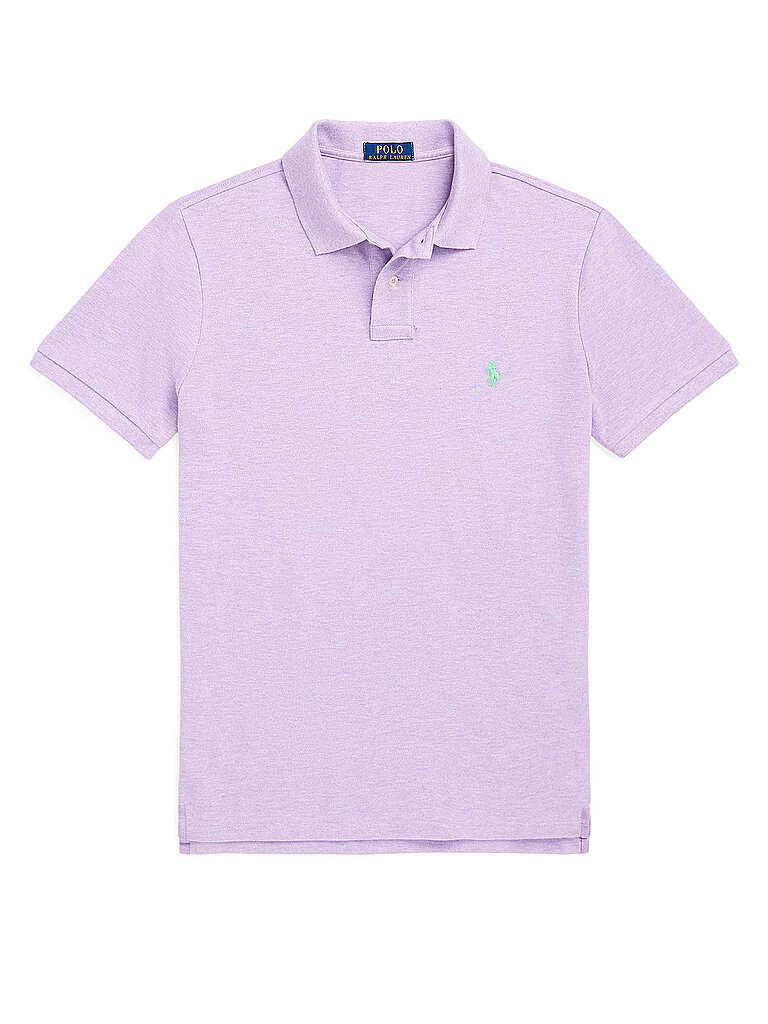 POLO RALPH LAUREN Poloshirt Custom Slim Fit lila | S von Polo Ralph Lauren