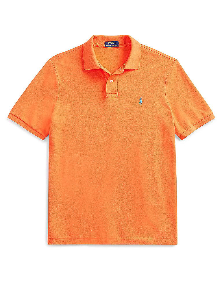 POLO RALPH LAUREN Poloshirt Custom Slim Fit orange | L von Polo Ralph Lauren