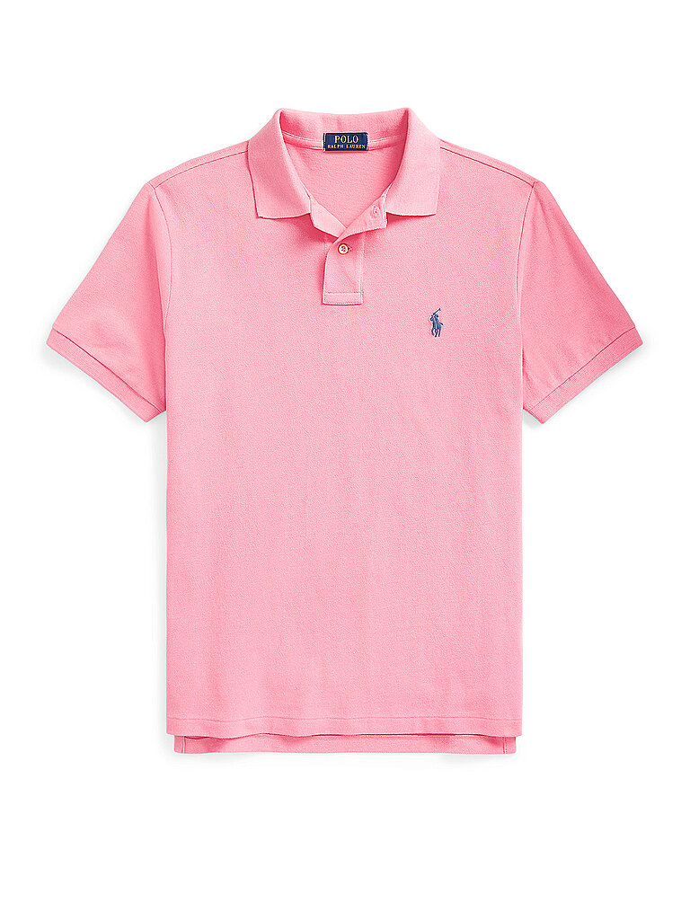 POLO RALPH LAUREN Poloshirt Custom Slim Fit rosa | L von Polo Ralph Lauren