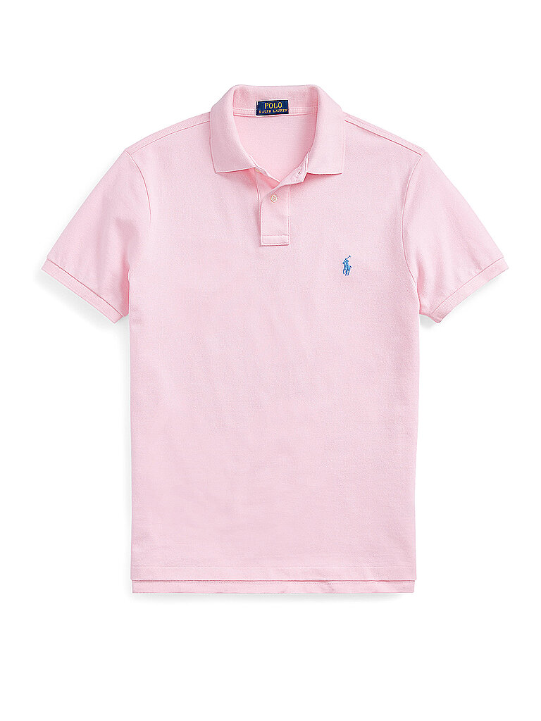 POLO RALPH LAUREN Poloshirt Custom Slim Fit rosa | XL von Polo Ralph Lauren