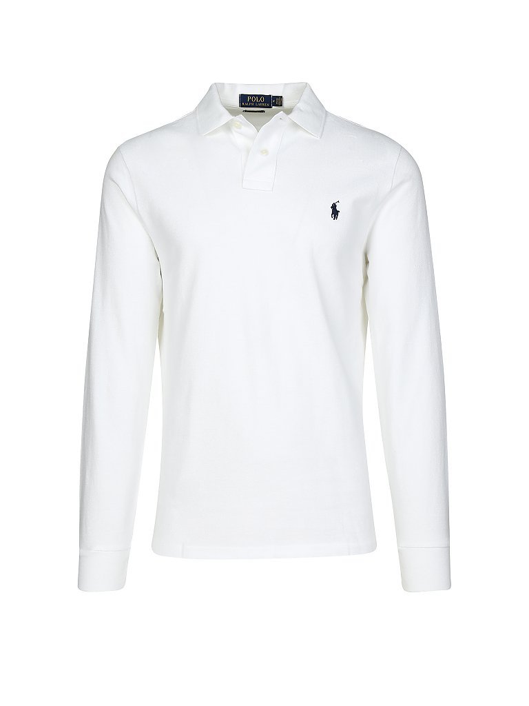 POLO RALPH LAUREN Poloshirt Custom Slim Fit weiss | XXL von Polo Ralph Lauren