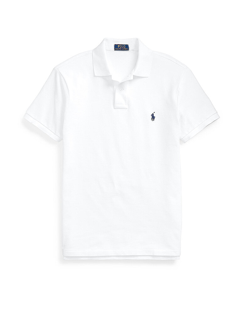POLO RALPH LAUREN Poloshirt Poloshirt Slim Fit  weiss | XXL von Polo Ralph Lauren