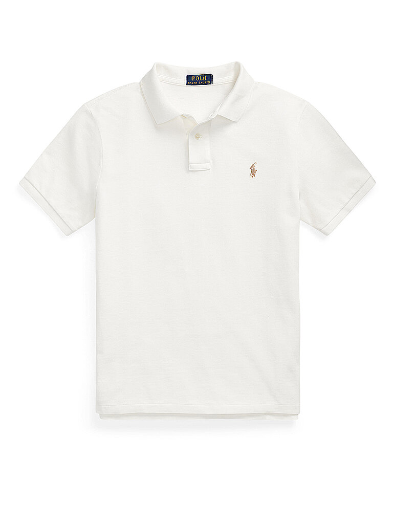 POLO RALPH LAUREN Poloshirt Slim Fit creme | L von Polo Ralph Lauren