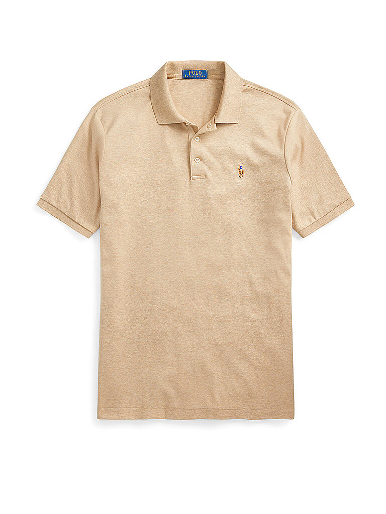 POLO RALPH LAUREN Poloshirt  beige | S von Polo Ralph Lauren