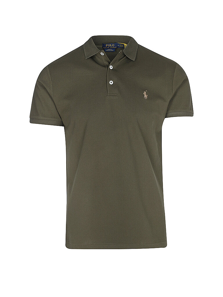 POLO RALPH LAUREN Poloshirt olive | XL von Polo Ralph Lauren