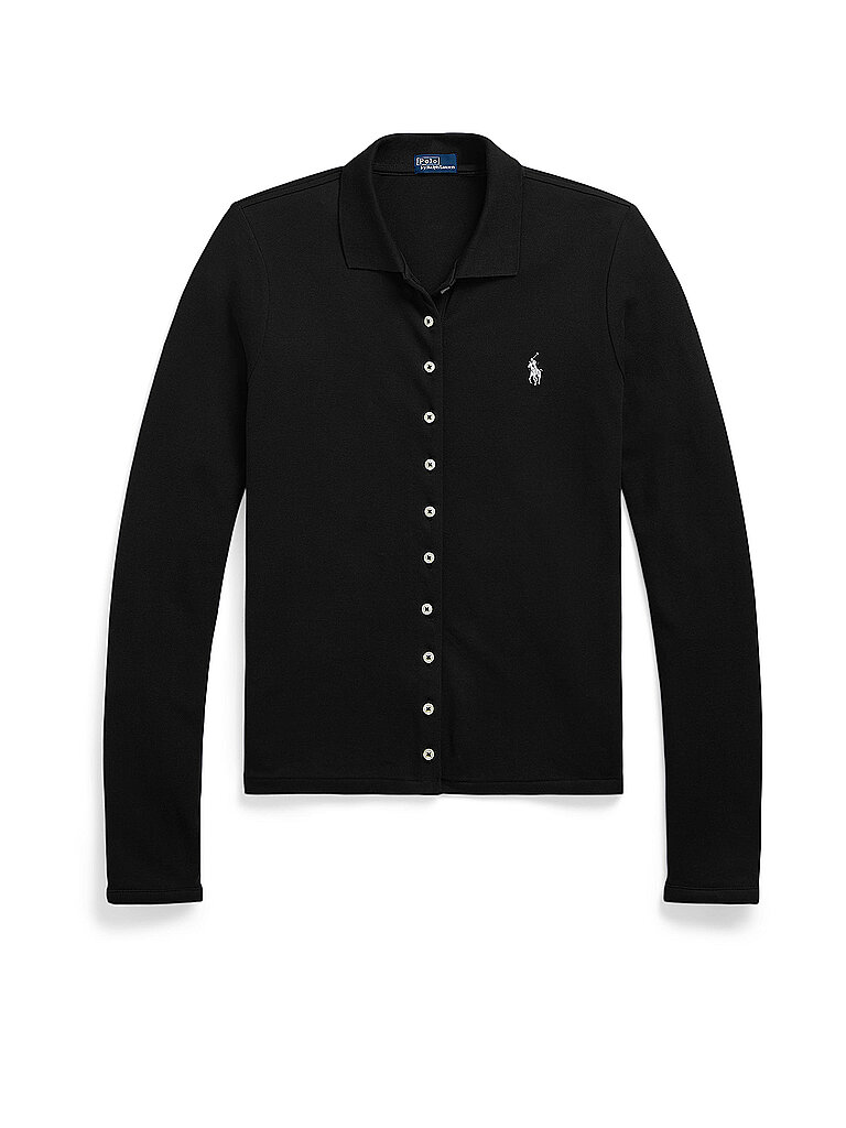 POLO RALPH LAUREN Poloshirt schwarz | L von Polo Ralph Lauren